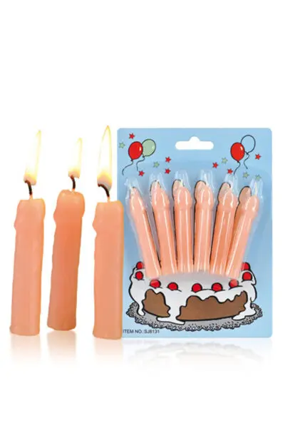 6 bougies bite - Fun Novelties 6 bougies bite - Fun Novelties