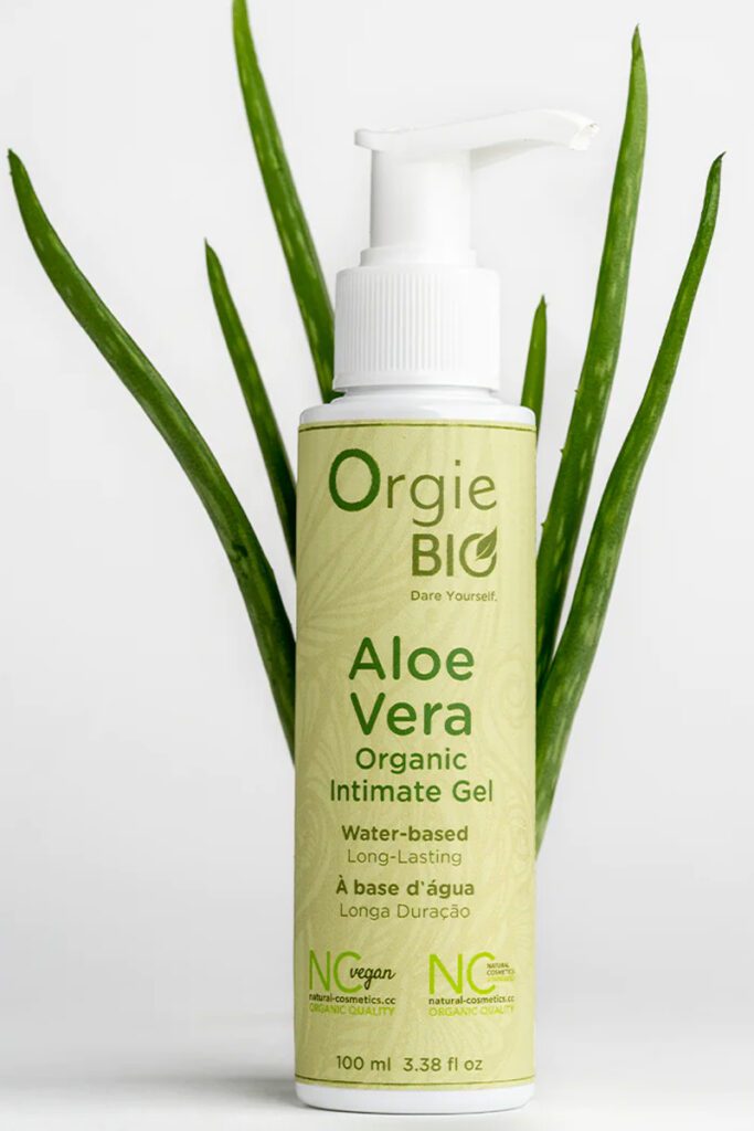 Le gel intime bio à base d’eau, longue durée et non collant.