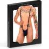 Body String Homme Noir - Paris Hollywood 5 Body String Homme Noir - Paris Hollywood
