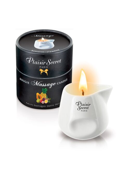 Bougie de Massage Fruits Exotiques - Plaisir Secret