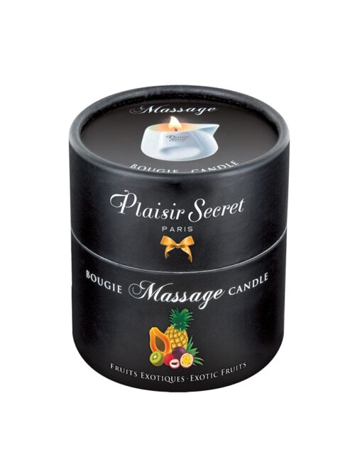 Bougie de Massage Fruits Exotiques - Plaisir Secret - Massage gourmand