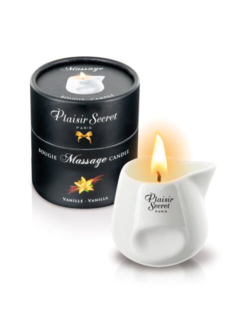 Bougie de Massage Vanille - Plaisir Secret
