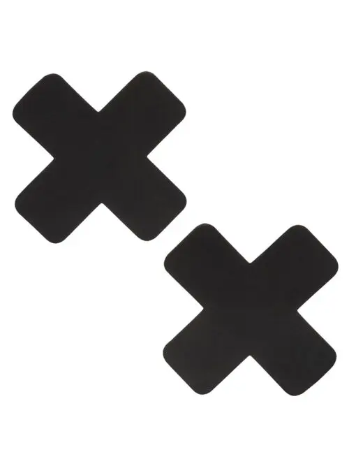 Les "Boundless Nipple Pasties" de la marque Calexotics, sont des caches-tétons sexy en forme de X.