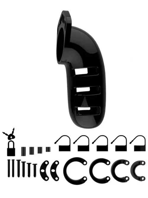 Cage de chasteté 14cm 06 noir - ManCage