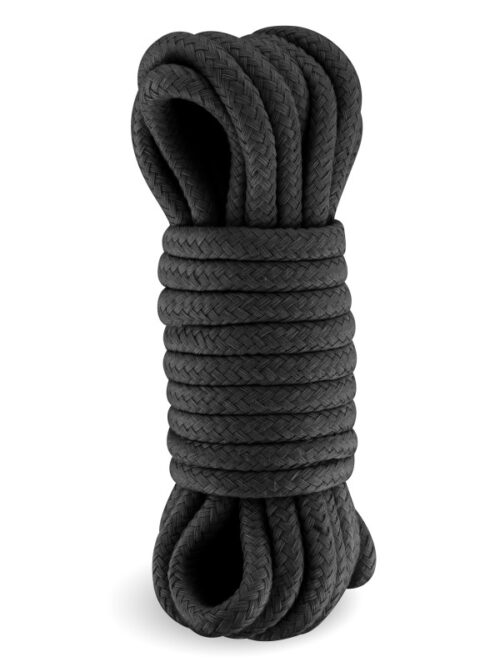 Corde de Bondage Noire 5m - Sweet Caress