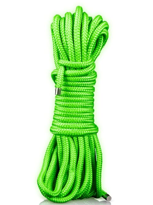 Corde de bondage phosphorescente 10m - Ouch
