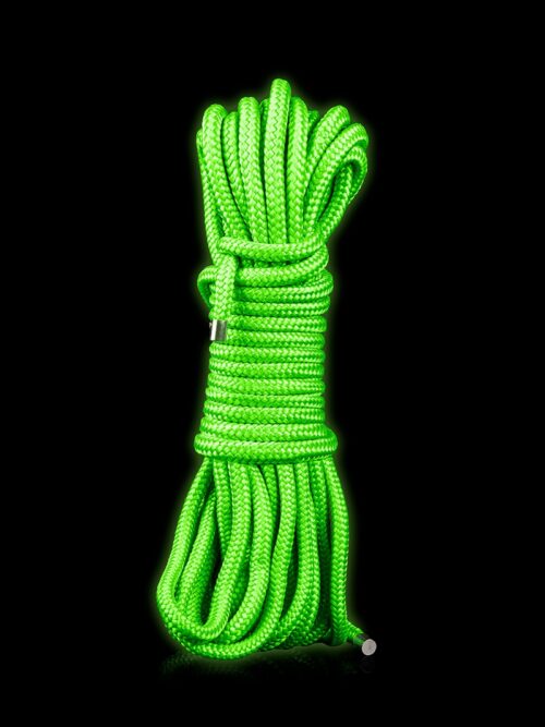 Corde de bondage phosphorescente 10m - Ouch