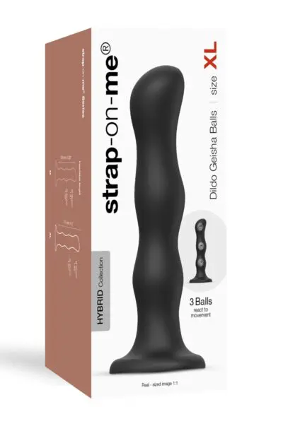 Dildo Geisha XL Noir - Strap-On-Me