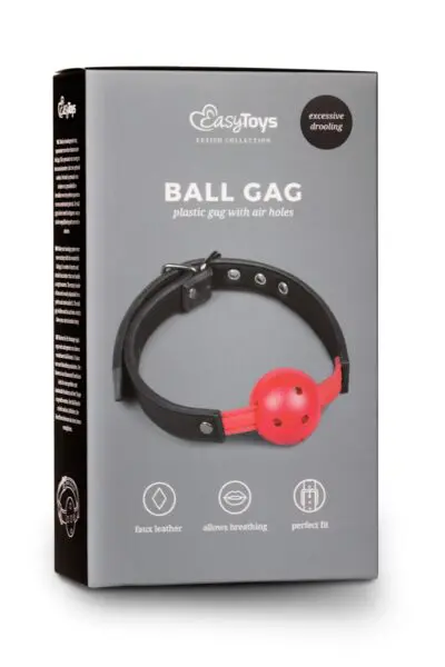 Gagged Ball Rouge - EasyToys Fetish Collection