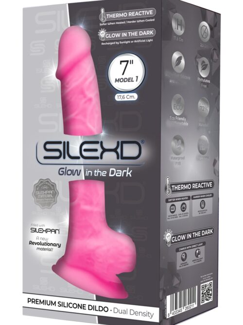 Gode phosphorescent double densité 17,6cm - SilexD