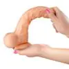 Gode ultra-réaliste 19 cm Real Joe - Real Body 3 Un pénis flexible et ultra doux, d’un réalisme révolutionnaire avec un va-et-vient du prépuce, des testicules souples à billes mouvantes et une ventouse puissante pour fixation sur toutes surfaces.