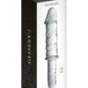 Luxueux dildo en verre translucide, ultra résistant, de la marque Glossy Toys.