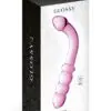 Gode verre n°8 Pink - Glossy Toys 2 Luxueux dildo en verre rose translucide, ultra résistant, de la marque Glossy Toys. Le gode Glossy n°8 peut être utilisé par l'une ou l'autre de ses extrémités pour offrir une stimulation différente.