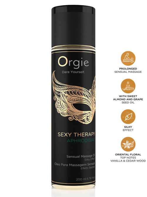 Huile De Massage Sexy Therapy Aphrodisiac 200ml - Orgie