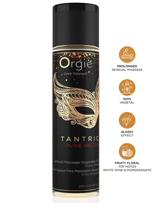 Huile de massage Tantric Divine Nectar - Orgie