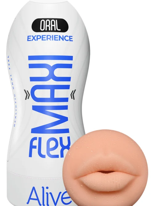 Masturbateur Maxi Flex Oral Experience - Alive