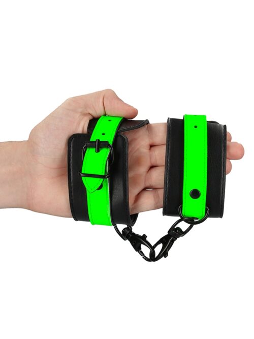 Menottes chevilles phosphorescentes - Ouch