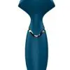 Mini Wand-er bleu - Satisfyer 2 La marque Satisfyer propose le Mini Wand-er coloris bleu, un vibromasseur Wand (ou baguette magique) de voyage, rechargeable, proposant au choix des massages du corps ou la stimulation des zones érogènes et notamment du clitoris.