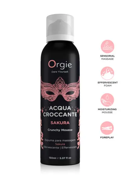 Mousse de massage Sakura 150ml - Orgie