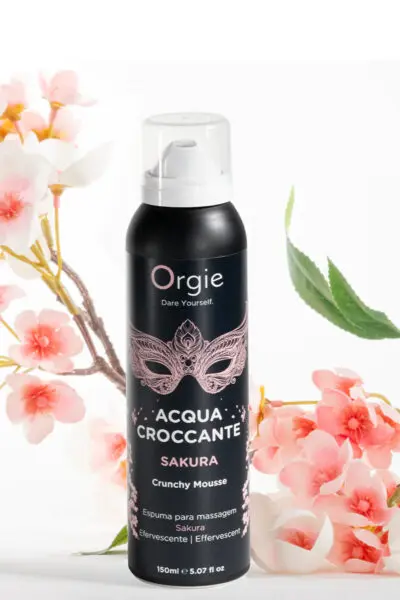 Mousse de massage Sakura 150ml - Orgie
