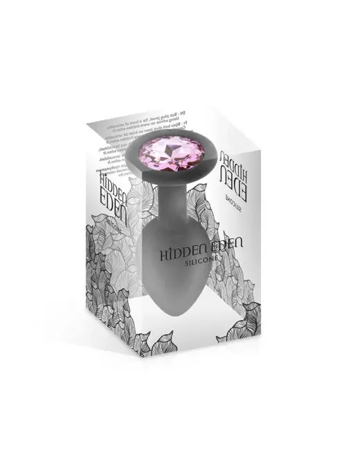 Plug Bijou Silicone Noir S - Hidden Eden