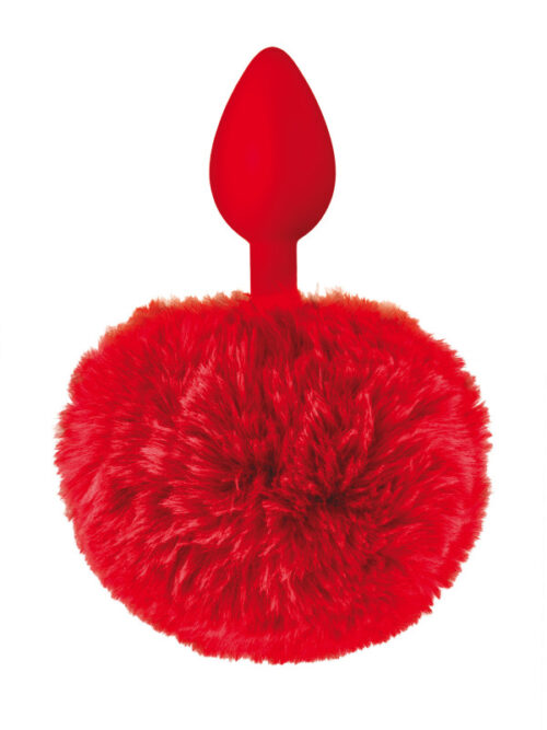 Plug Queue de Lapin Rouge - Sweet Caress 1 Plug Queue de Lapin Rouge - Sweet Caress