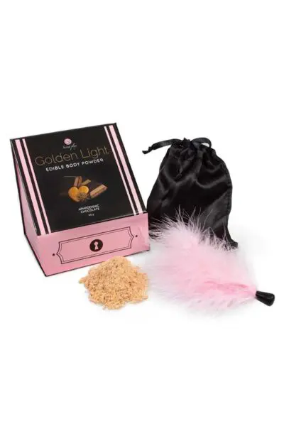 Poudre comestible chocolat aphrodisiaque - Secret Play 1 Poudre comestible chocolat aphrodisiaque - Secret Play