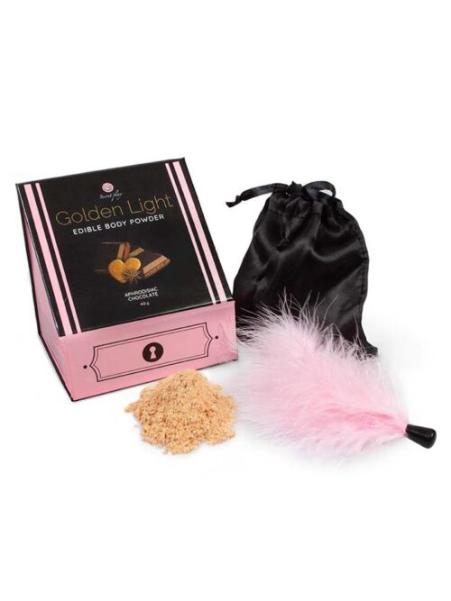 Poudre comestible chocolat aphrodisiaque - Secret Play