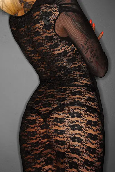 Robe Flirty - Noir Handmade