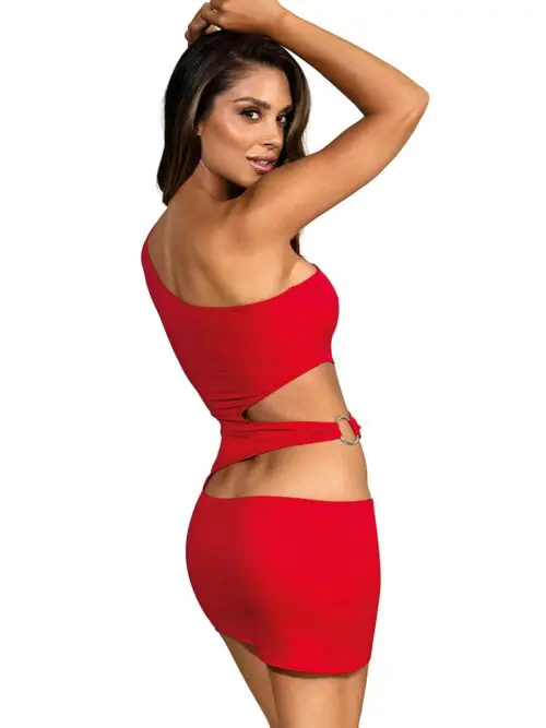 Robe rouge V-9249 - Axami