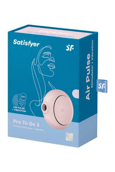 Stimulateur Clitoridien Pro To Go 3 Rose - Satisfyer 5 Stimulateur Clitoridien Pro To Go 3 Rose - Satisfyer