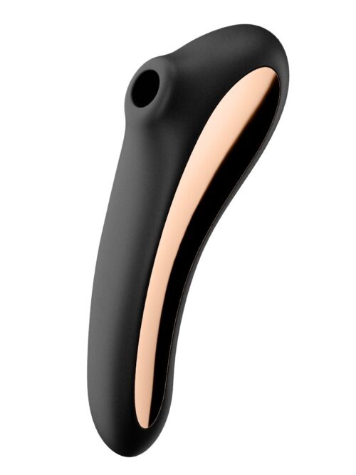 Stimulateur Dual Kiss Noir - Satisfyer 1 Stimulateur Dual Kiss Noir - Satisfyer