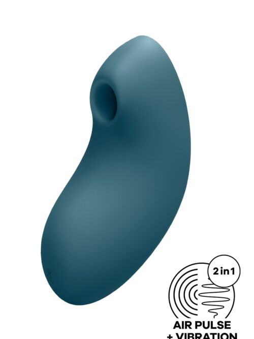 Stimulateur de clitoris Vulva Lover 2 Bleu - Satisfyer