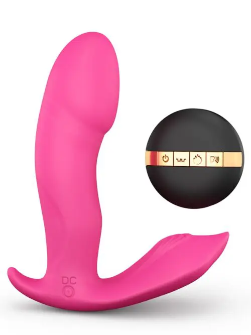 Stimulateur télécommandé Secret Clit - Dorcel 1 Secret Clit est un vibromasseur télécommandé, avec contrôle possible par la voix, qui stimule simultanément le clitoris, le point G et le périnée, et dispose même d'une fonction chauffante pour des sensations maximales.