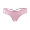 String brésilien rose - Paris Hollywood 4 Superbe string brésilien rose avec attaches réglables dans le bas du dos, par Paris Hollywood.