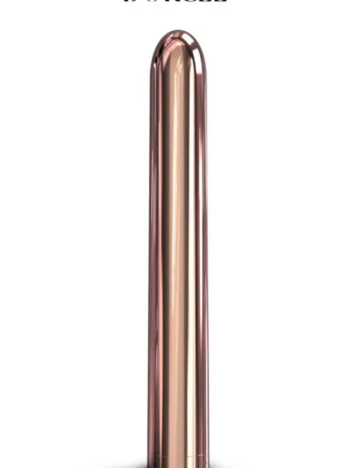 Vibro Pink Lady 2.0 - Dorcel 1 Doté d'un design lisse et épuré, avec un coloris rose gold très girly, le vibro Pink Lady 2.0 de Dorcel est un sextoy moderne, rechargeable et ultra puissant, doté de 10 modes de vibrations différents.