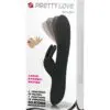 Vibro Rabbit Dylan noir - Pretty Love 5 Vibro Rabbit Dylan noir - Pretty Love