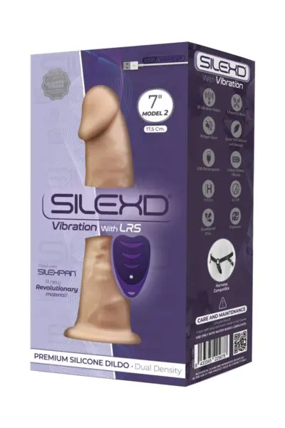 SilexD ajoute à sa collection de godes hyper réalistes le vibromasseur télécommandé 7 pouces modèle 2.