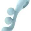 Vibromasseur Tri Ball 2 Bleu - Satisfyer 1 Vibromasseur Tri Ball 2 Bleu - Satisfyer