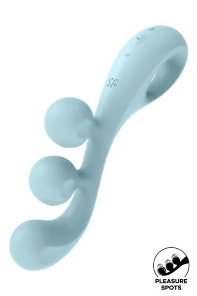 Vibromasseur Tri Ball 2 Bleu - Satisfyer 1 Vibromasseur Tri Ball 2 Bleu - Satisfyer