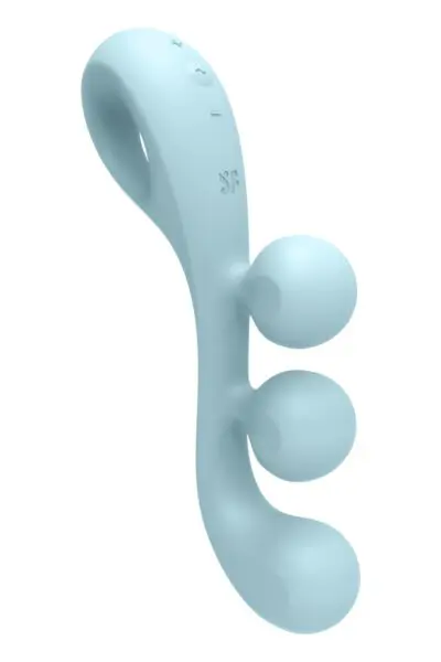 Vibromasseur Tri Ball 2 Bleu - Satisfyer 3 Vibromasseur Tri Ball 2 Bleu - Satisfyer