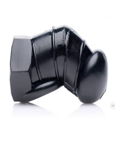 Cage de Chasteté Restrictive Noire - Master Series