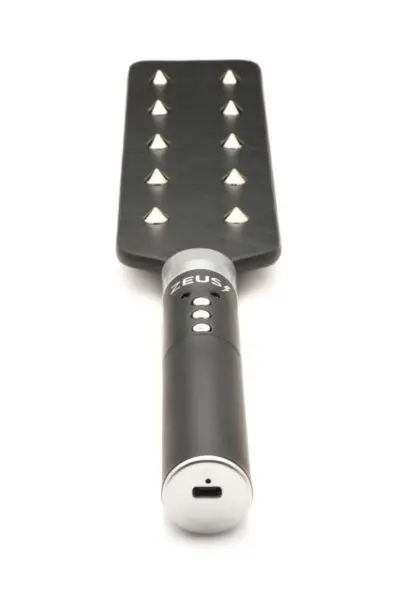 Paddle BDSM haute qualité de la marque Electrosex, avec fonction électro stimulante sur une de ses deux faces.