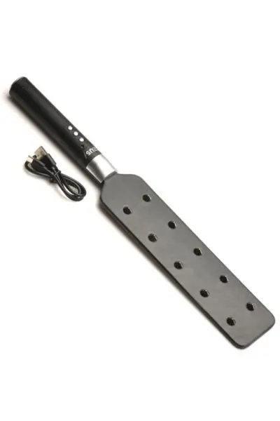 Paddle BDSM haute qualité de la marque Electrosex, avec fonction électro stimulante sur une de ses deux faces.