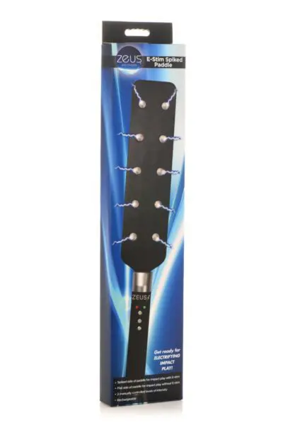 Paddle BDSM haute qualité de la marque Electrosex, avec fonction électro stimulante sur une de ses deux faces.