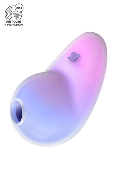 Double stimulateur Satisfyer Pixie Dust : un sextoy 100% féminin avec stimulation par ondes de pression (sans contact) et par vibrations pour sublimer les sensations de la vulve et du clitoris.