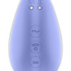 Double stimulateur Satisfyer Pixie Dust : un sextoy 100% féminin avec stimulation par ondes de pression (sans contact) et par vibrations pour sublimer les sensations de la vulve et du clitoris.