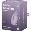 La marque Satisfyer présente le double stimulateur clitoridien (air pulsé + vibrations) Mission Control.