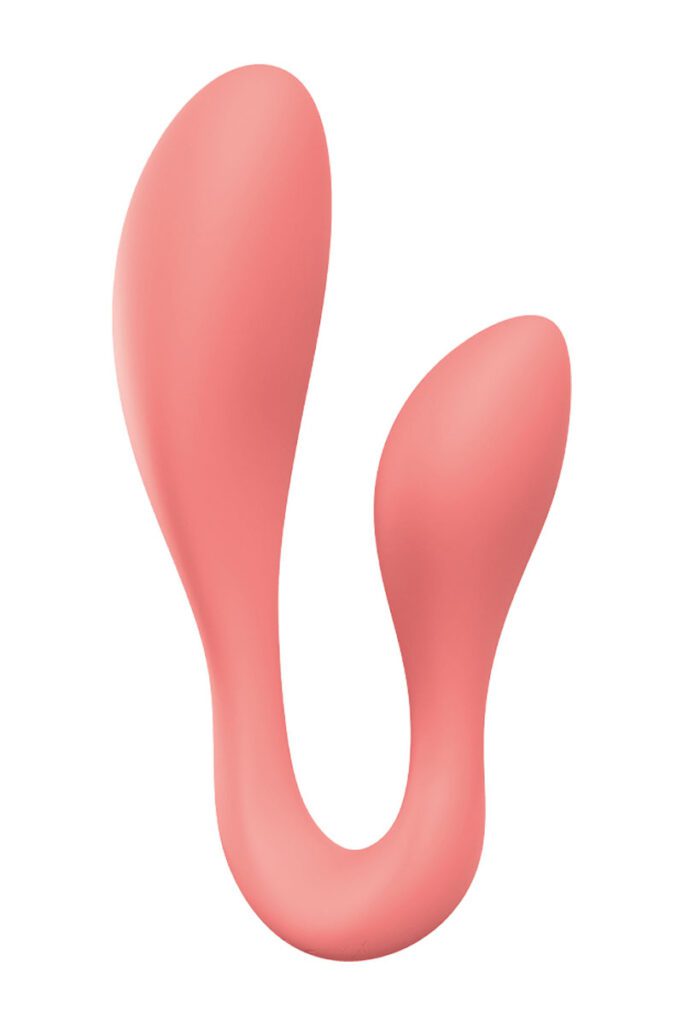 La marque Adrien Lastic propose Couple Secrets II, un double stimulateur anal et vaginal mains libres, rechargeable, qui se contrôle à l'aide d'une télécommande (fournie) ou d'un smartphone (avec l'application dédiée du fabricant).