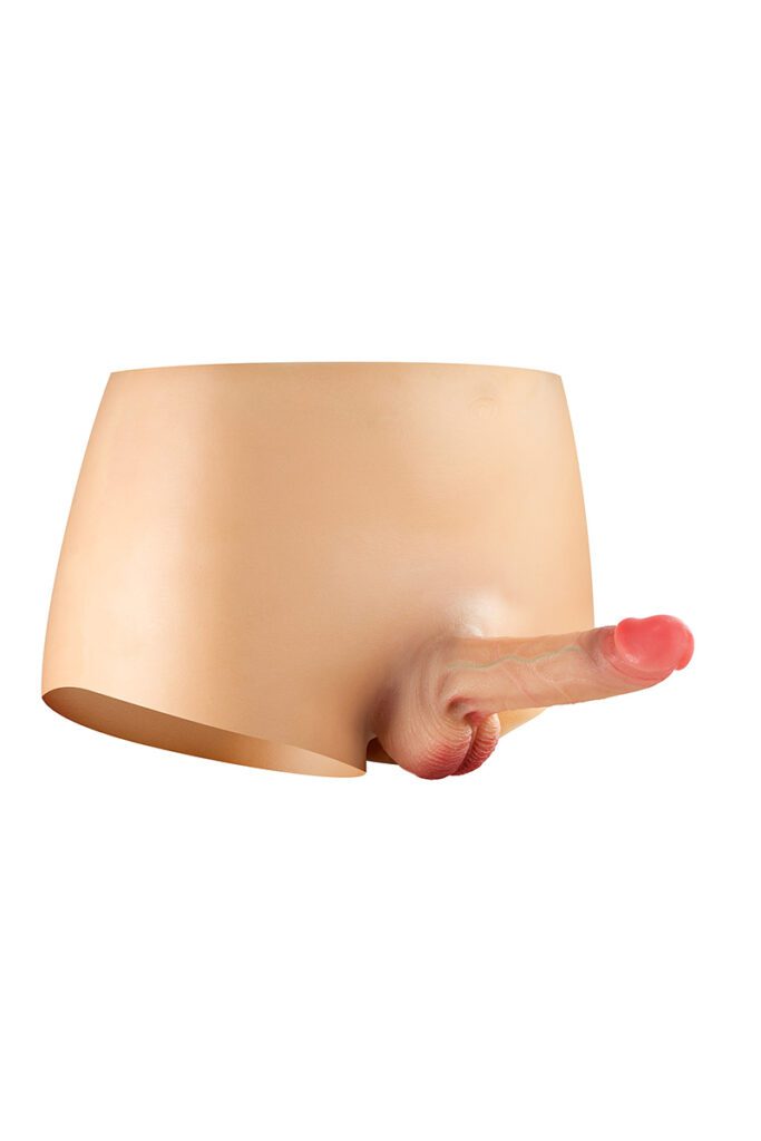 Culotte avec gode réaliste creux - Real Body